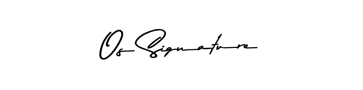 Use a signature maker to create a handwritten signature online. With this signature software, you can design (Asem Kandis PERSONAL USE) your own signature for name Os Signature. Os Signature signature style 9 images and pictures png