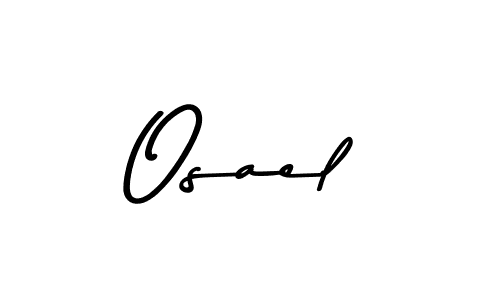 Design your own signature with our free online signature maker. With this signature software, you can create a handwritten (Asem Kandis PERSONAL USE) signature for name Osael. Osael signature style 9 images and pictures png