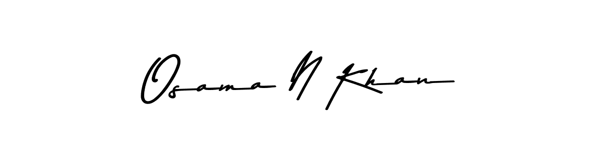 Here are the top 10 professional signature styles for the name Osama N Khan. These are the best autograph styles you can use for your name. Osama N Khan signature style 9 images and pictures png