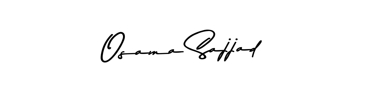 Here are the top 10 professional signature styles for the name Osama Sajjad. These are the best autograph styles you can use for your name. Osama Sajjad signature style 9 images and pictures png