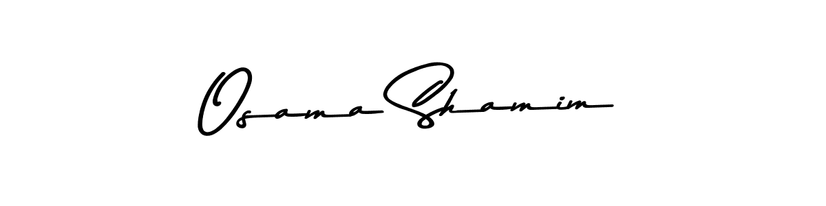 You should practise on your own different ways (Asem Kandis PERSONAL USE) to write your name (Osama Shamim) in signature. don't let someone else do it for you. Osama Shamim signature style 9 images and pictures png