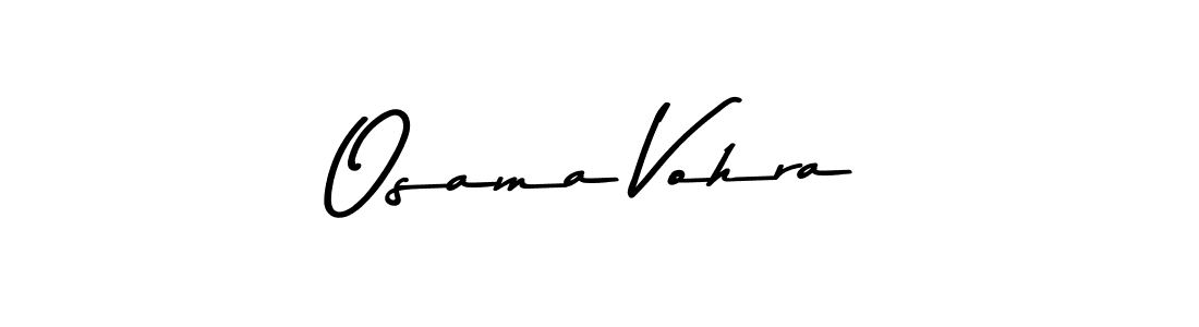 Make a beautiful signature design for name Osama Vohra. With this signature (Asem Kandis PERSONAL USE) style, you can create a handwritten signature for free. Osama Vohra signature style 9 images and pictures png