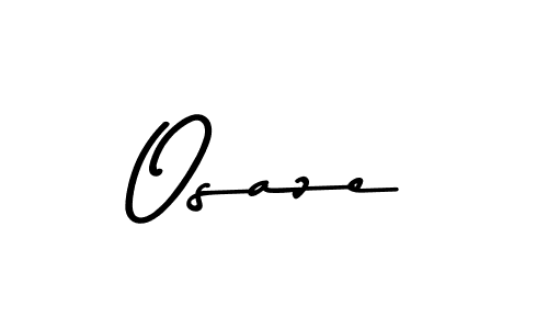 How to make Osaze signature? Asem Kandis PERSONAL USE is a professional autograph style. Create handwritten signature for Osaze name. Osaze signature style 9 images and pictures png