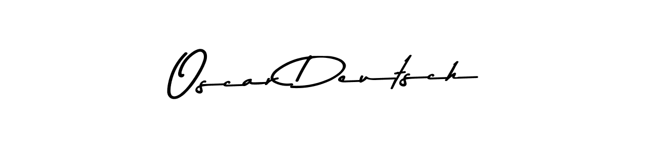 Also You can easily find your signature by using the search form. We will create Oscar Deutsch name handwritten signature images for you free of cost using Asem Kandis PERSONAL USE sign style. Oscar Deutsch signature style 9 images and pictures png