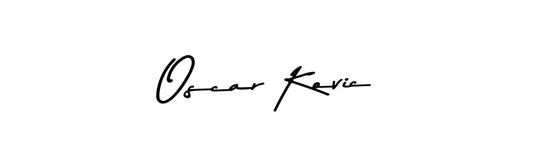Make a beautiful signature design for name Oscar Kovic. Use this online signature maker to create a handwritten signature for free. Oscar Kovic signature style 9 images and pictures png