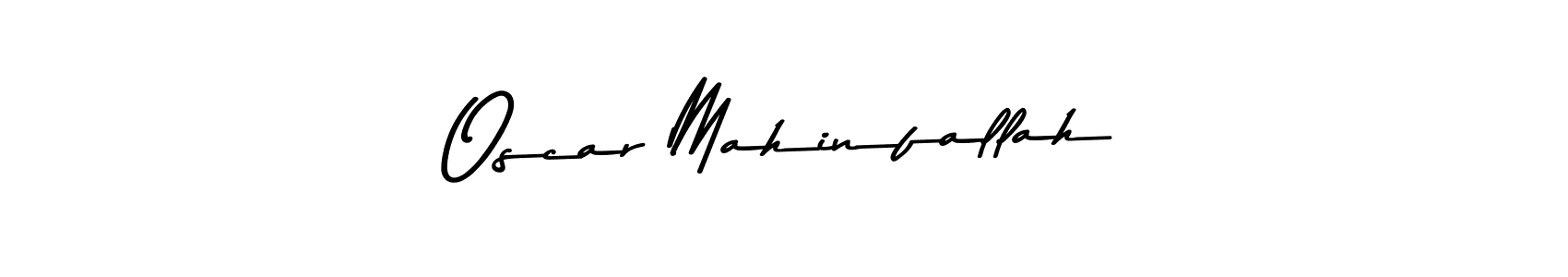 Design your own signature with our free online signature maker. With this signature software, you can create a handwritten (Asem Kandis PERSONAL USE) signature for name Oscar Mahinfallah. Oscar Mahinfallah signature style 9 images and pictures png