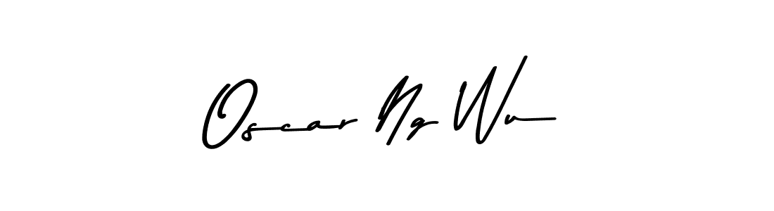 Design your own signature with our free online signature maker. With this signature software, you can create a handwritten (Asem Kandis PERSONAL USE) signature for name Oscar Ng Wu. Oscar Ng Wu signature style 9 images and pictures png