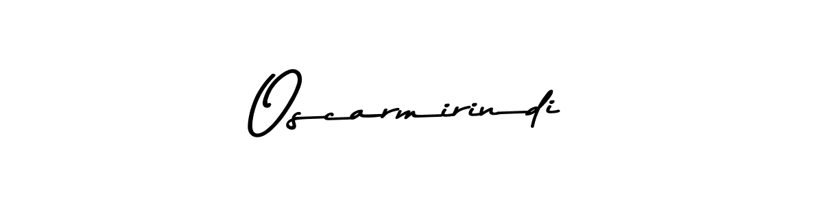 Make a beautiful signature design for name Oscarmirindi. With this signature (Asem Kandis PERSONAL USE) style, you can create a handwritten signature for free. Oscarmirindi signature style 9 images and pictures png