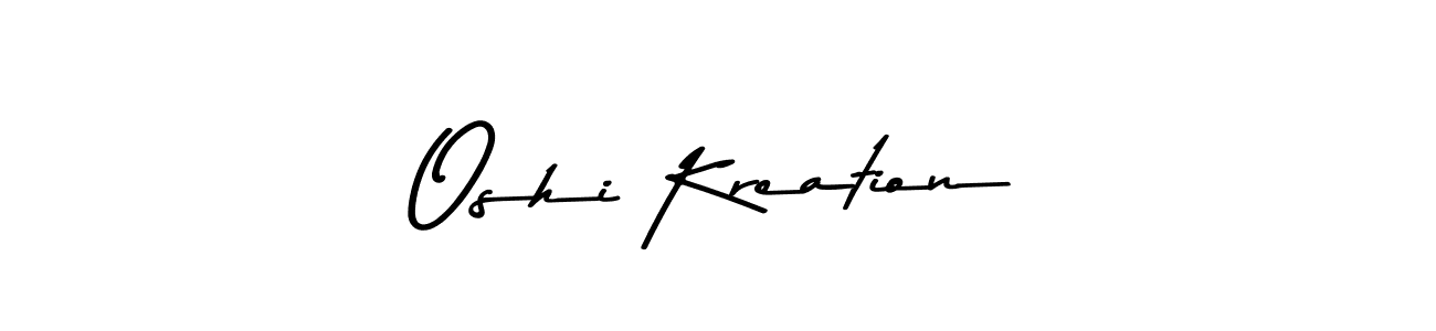 Asem Kandis PERSONAL USE is a professional signature style that is perfect for those who want to add a touch of class to their signature. It is also a great choice for those who want to make their signature more unique. Get Oshi Kreation name to fancy signature for free. Oshi Kreation signature style 9 images and pictures png