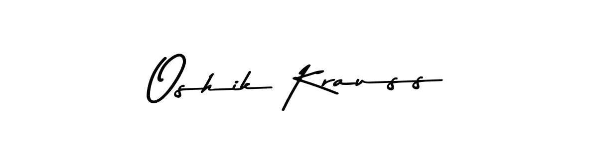 Here are the top 10 professional signature styles for the name Oshik Krauss. These are the best autograph styles you can use for your name. Oshik Krauss signature style 9 images and pictures png