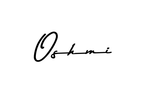 Similarly Asem Kandis PERSONAL USE is the best handwritten signature design. Signature creator online .You can use it as an online autograph creator for name Oshmi. Oshmi signature style 9 images and pictures png