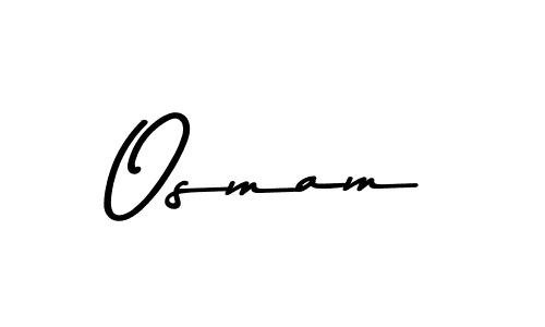 Make a beautiful signature design for name Osmam. Use this online signature maker to create a handwritten signature for free. Osmam signature style 9 images and pictures png