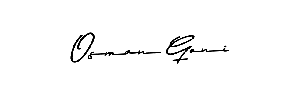 The best way (Asem Kandis PERSONAL USE) to make a short signature is to pick only two or three words in your name. The name Osman Goni include a total of six letters. For converting this name. Osman Goni signature style 9 images and pictures png