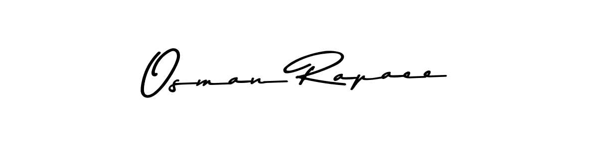 Use a signature maker to create a handwritten signature online. With this signature software, you can design (Asem Kandis PERSONAL USE) your own signature for name Osman Rapaee. Osman Rapaee signature style 9 images and pictures png