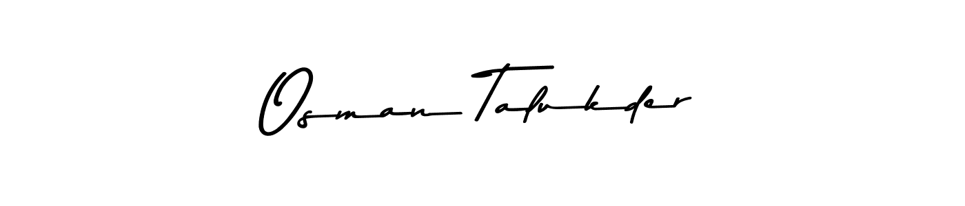 Similarly Asem Kandis PERSONAL USE is the best handwritten signature design. Signature creator online .You can use it as an online autograph creator for name Osman Talukder. Osman Talukder signature style 9 images and pictures png