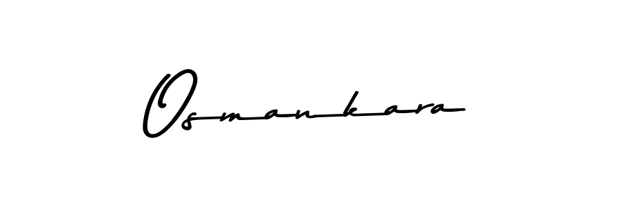 Make a beautiful signature design for name Osmankara. With this signature (Asem Kandis PERSONAL USE) style, you can create a handwritten signature for free. Osmankara signature style 9 images and pictures png