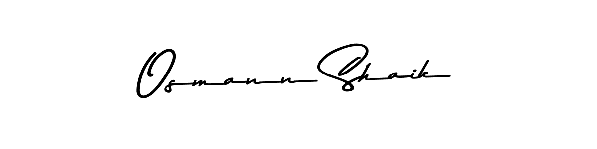 Make a beautiful signature design for name Osmann Shaik. Use this online signature maker to create a handwritten signature for free. Osmann Shaik signature style 9 images and pictures png