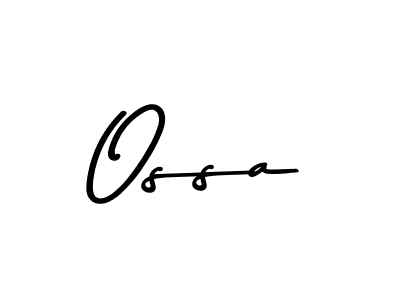 This is the best signature style for the Ossa name. Also you like these signature font (Asem Kandis PERSONAL USE). Mix name signature. Ossa signature style 9 images and pictures png