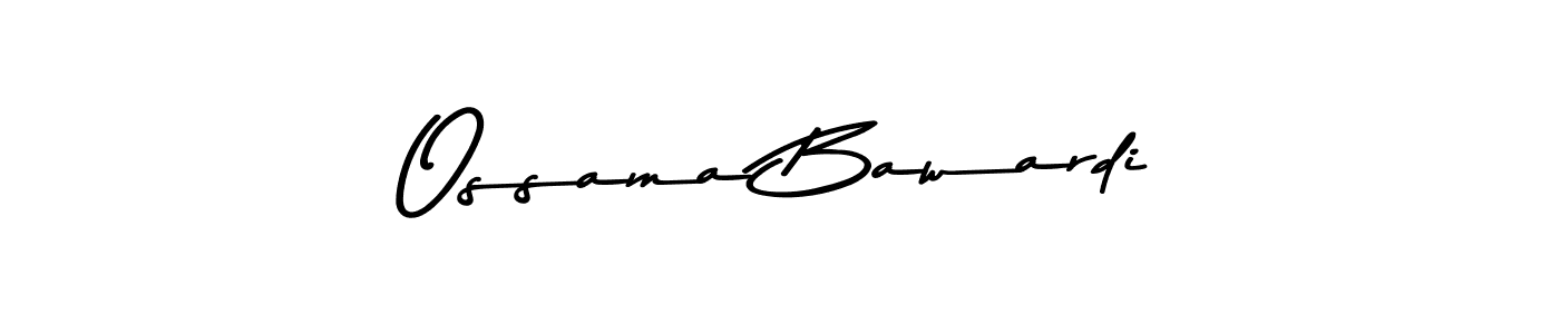 Make a beautiful signature design for name Ossama Bawardi. With this signature (Asem Kandis PERSONAL USE) style, you can create a handwritten signature for free. Ossama Bawardi signature style 9 images and pictures png
