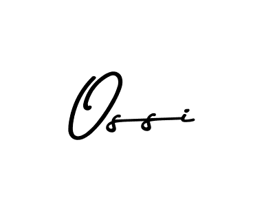 How to make Ossi signature? Asem Kandis PERSONAL USE is a professional autograph style. Create handwritten signature for Ossi name. Ossi signature style 9 images and pictures png