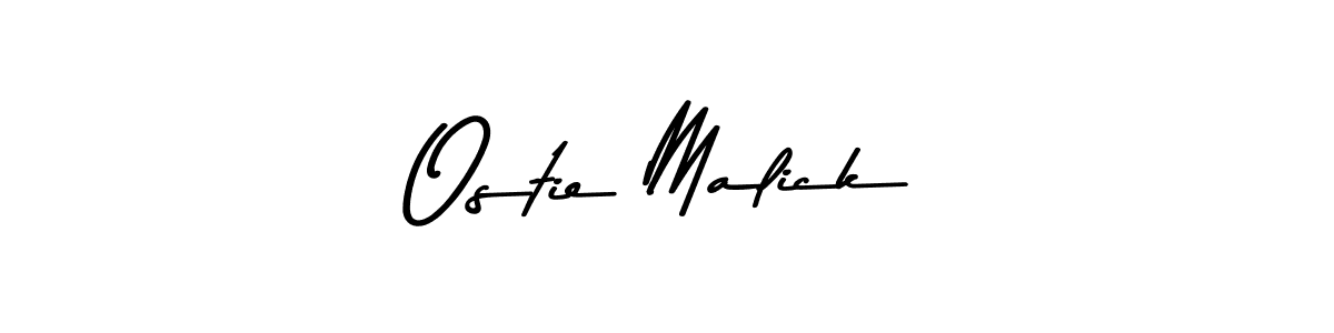 It looks lik you need a new signature style for name Ostie Malick. Design unique handwritten (Asem Kandis PERSONAL USE) signature with our free signature maker in just a few clicks. Ostie Malick signature style 9 images and pictures png