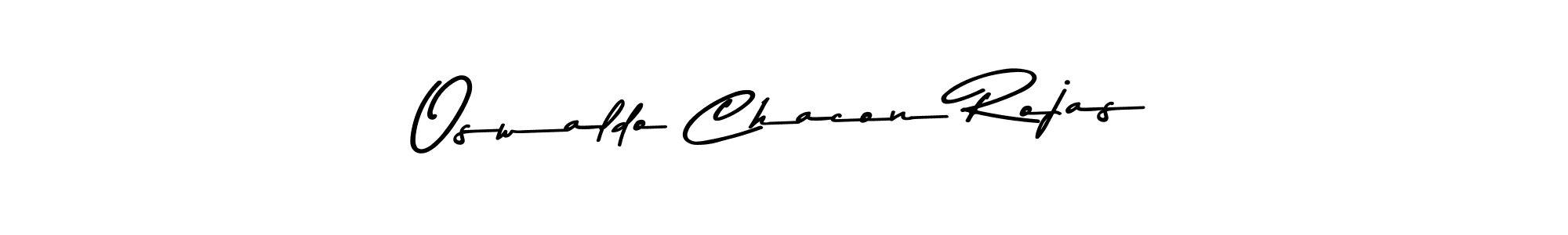 How to make Oswaldo Chacon Rojas name signature. Use Asem Kandis PERSONAL USE style for creating short signs online. This is the latest handwritten sign. Oswaldo Chacon Rojas signature style 9 images and pictures png