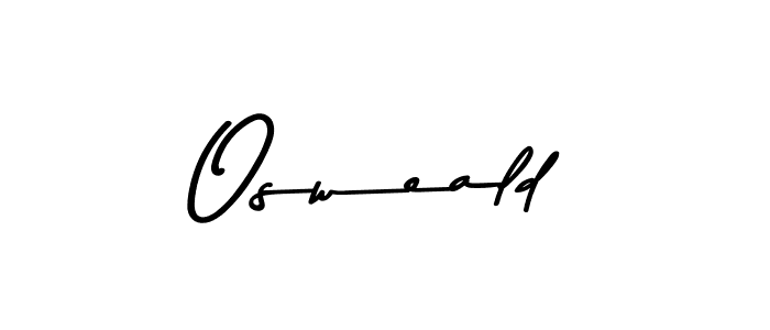 Also we have Osweald name is the best signature style. Create professional handwritten signature collection using Asem Kandis PERSONAL USE autograph style. Osweald signature style 9 images and pictures png