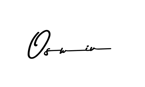 Make a beautiful signature design for name Oswiu. Use this online signature maker to create a handwritten signature for free. Oswiu signature style 9 images and pictures png