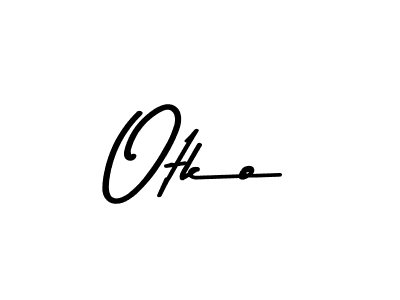 Also we have Otko name is the best signature style. Create professional handwritten signature collection using Asem Kandis PERSONAL USE autograph style. Otko signature style 9 images and pictures png