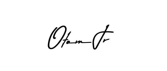 This is the best signature style for the Otom Jr name. Also you like these signature font (Asem Kandis PERSONAL USE). Mix name signature. Otom Jr signature style 9 images and pictures png