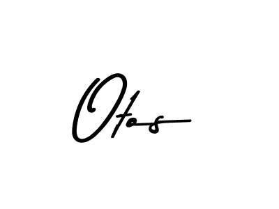 Otos stylish signature style. Best Handwritten Sign (Asem Kandis PERSONAL USE) for my name. Handwritten Signature Collection Ideas for my name Otos. Otos signature style 9 images and pictures png