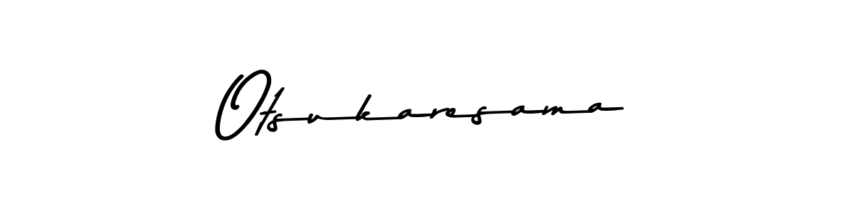 How to make Otsukaresama signature? Asem Kandis PERSONAL USE is a professional autograph style. Create handwritten signature for Otsukaresama name. Otsukaresama signature style 9 images and pictures png