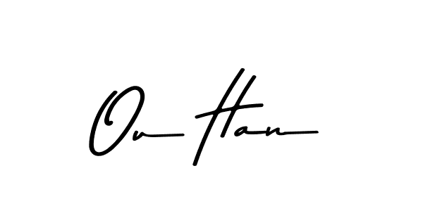 Use a signature maker to create a handwritten signature online. With this signature software, you can design (Asem Kandis PERSONAL USE) your own signature for name Ou Han. Ou Han signature style 9 images and pictures png