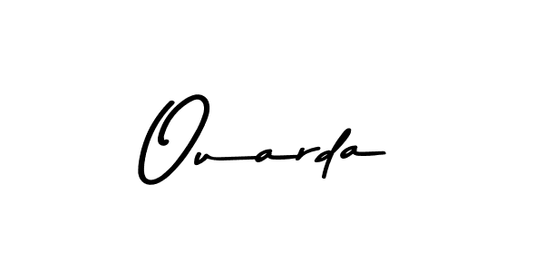 How to make Ouarda signature? Asem Kandis PERSONAL USE is a professional autograph style. Create handwritten signature for Ouarda name. Ouarda signature style 9 images and pictures png