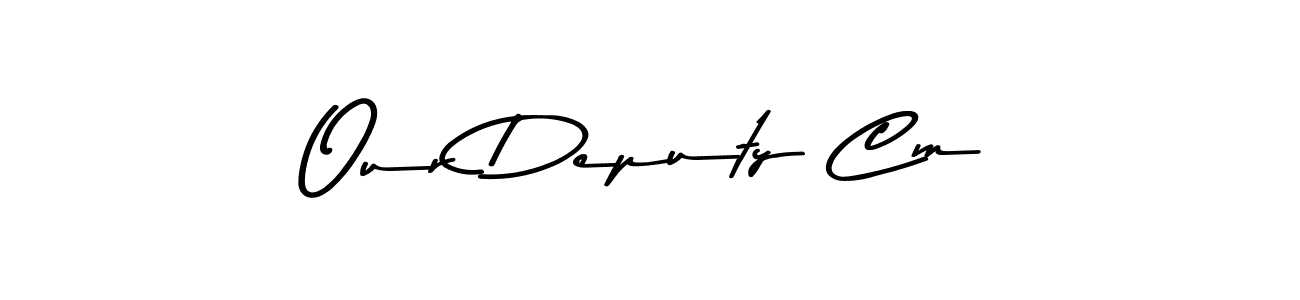 Also You can easily find your signature by using the search form. We will create Our Deputy Cm name handwritten signature images for you free of cost using Asem Kandis PERSONAL USE sign style. Our Deputy Cm signature style 9 images and pictures png