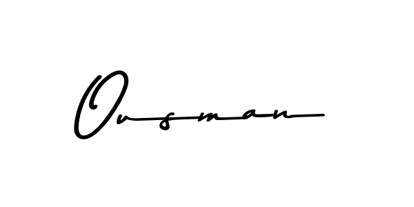 Ousman stylish signature style. Best Handwritten Sign (Asem Kandis PERSONAL USE) for my name. Handwritten Signature Collection Ideas for my name Ousman. Ousman signature style 9 images and pictures png