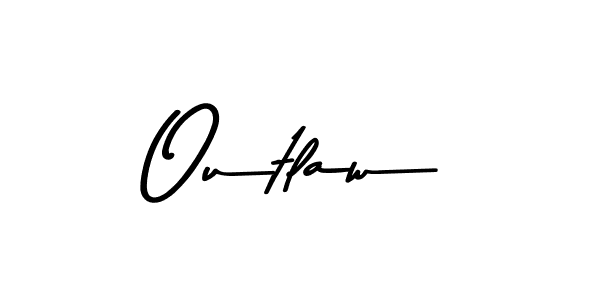 Also we have Outlaw name is the best signature style. Create professional handwritten signature collection using Asem Kandis PERSONAL USE autograph style. Outlaw signature style 9 images and pictures png