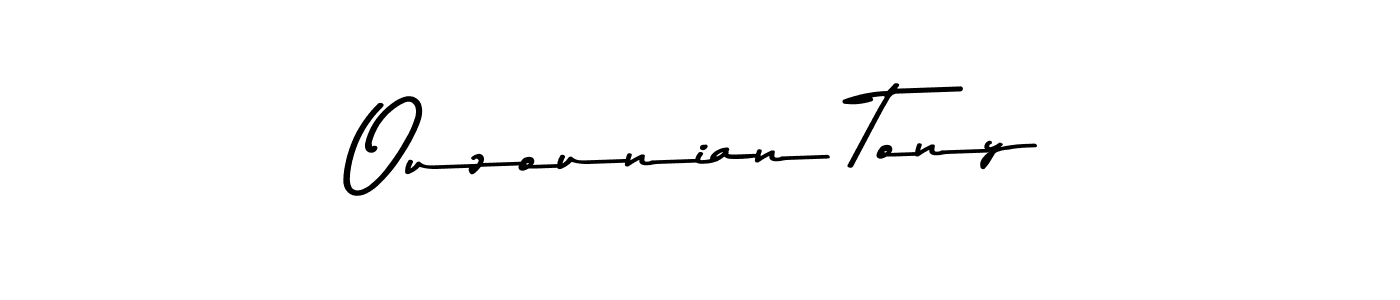 How to Draw Ouzounian Tony signature style? Asem Kandis PERSONAL USE is a latest design signature styles for name Ouzounian Tony. Ouzounian Tony signature style 9 images and pictures png