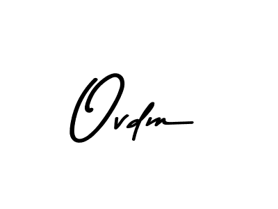 Also we have Ovdm name is the best signature style. Create professional handwritten signature collection using Asem Kandis PERSONAL USE autograph style. Ovdm signature style 9 images and pictures png