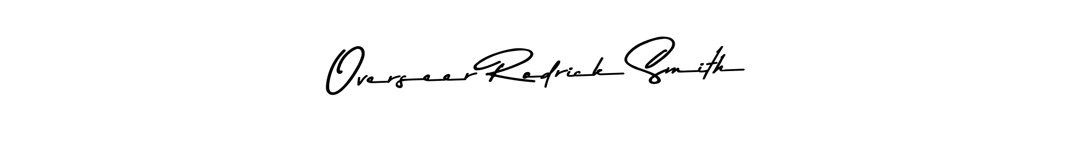 The best way (Asem Kandis PERSONAL USE) to make a short signature is to pick only two or three words in your name. The name Overseer Rodrick Smith include a total of six letters. For converting this name. Overseer Rodrick Smith signature style 9 images and pictures png