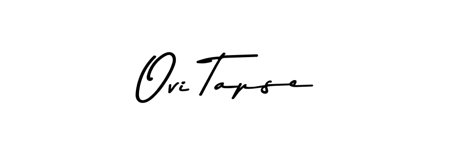 You can use this online signature creator to create a handwritten signature for the name Ovi Tapse. This is the best online autograph maker. Ovi Tapse signature style 9 images and pictures png