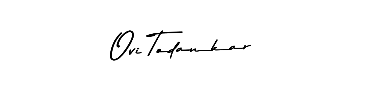 You can use this online signature creator to create a handwritten signature for the name Ovi Todankar. This is the best online autograph maker. Ovi Todankar signature style 9 images and pictures png