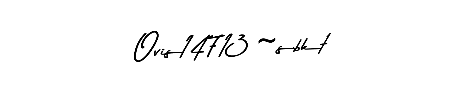 This is the best signature style for the Ovis14713*~sbkt name. Also you like these signature font (Asem Kandis PERSONAL USE). Mix name signature. Ovis14713*~sbkt signature style 9 images and pictures png