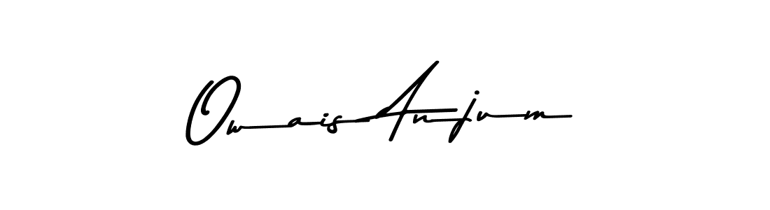 Owais Anjum stylish signature style. Best Handwritten Sign (Asem Kandis PERSONAL USE) for my name. Handwritten Signature Collection Ideas for my name Owais Anjum. Owais Anjum signature style 9 images and pictures png