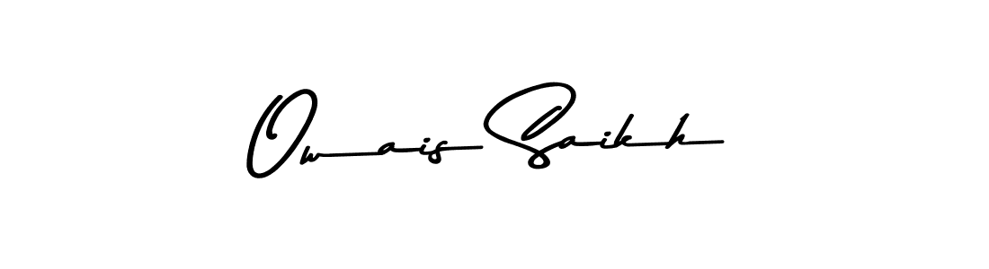 Similarly Asem Kandis PERSONAL USE is the best handwritten signature design. Signature creator online .You can use it as an online autograph creator for name Owais Saikh. Owais Saikh signature style 9 images and pictures png