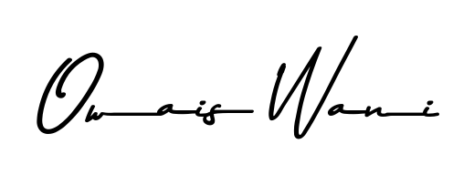 Design your own signature with our free online signature maker. With this signature software, you can create a handwritten (Asem Kandis PERSONAL USE) signature for name Owais Wani. Owais Wani signature style 9 images and pictures png