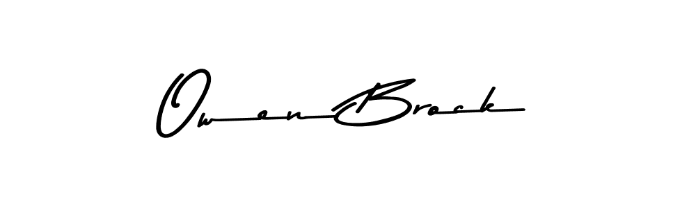 You should practise on your own different ways (Asem Kandis PERSONAL USE) to write your name (Owen Brock) in signature. don't let someone else do it for you. Owen Brock signature style 9 images and pictures png