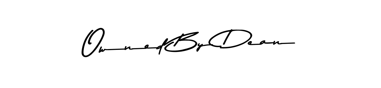 Use a signature maker to create a handwritten signature online. With this signature software, you can design (Asem Kandis PERSONAL USE) your own signature for name Owned By Dean. Owned By Dean signature style 9 images and pictures png
