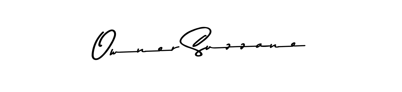 The best way (Asem Kandis PERSONAL USE) to make a short signature is to pick only two or three words in your name. The name Owner Suzzane include a total of six letters. For converting this name. Owner Suzzane signature style 9 images and pictures png
