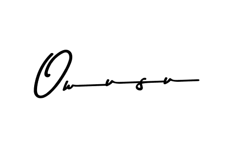 Make a beautiful signature design for name Owusu. Use this online signature maker to create a handwritten signature for free. Owusu signature style 9 images and pictures png